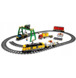 Lego City 7939 Tren Marfă Galben