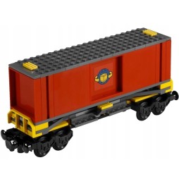 Lego City 7939 Tren Marfă Galben