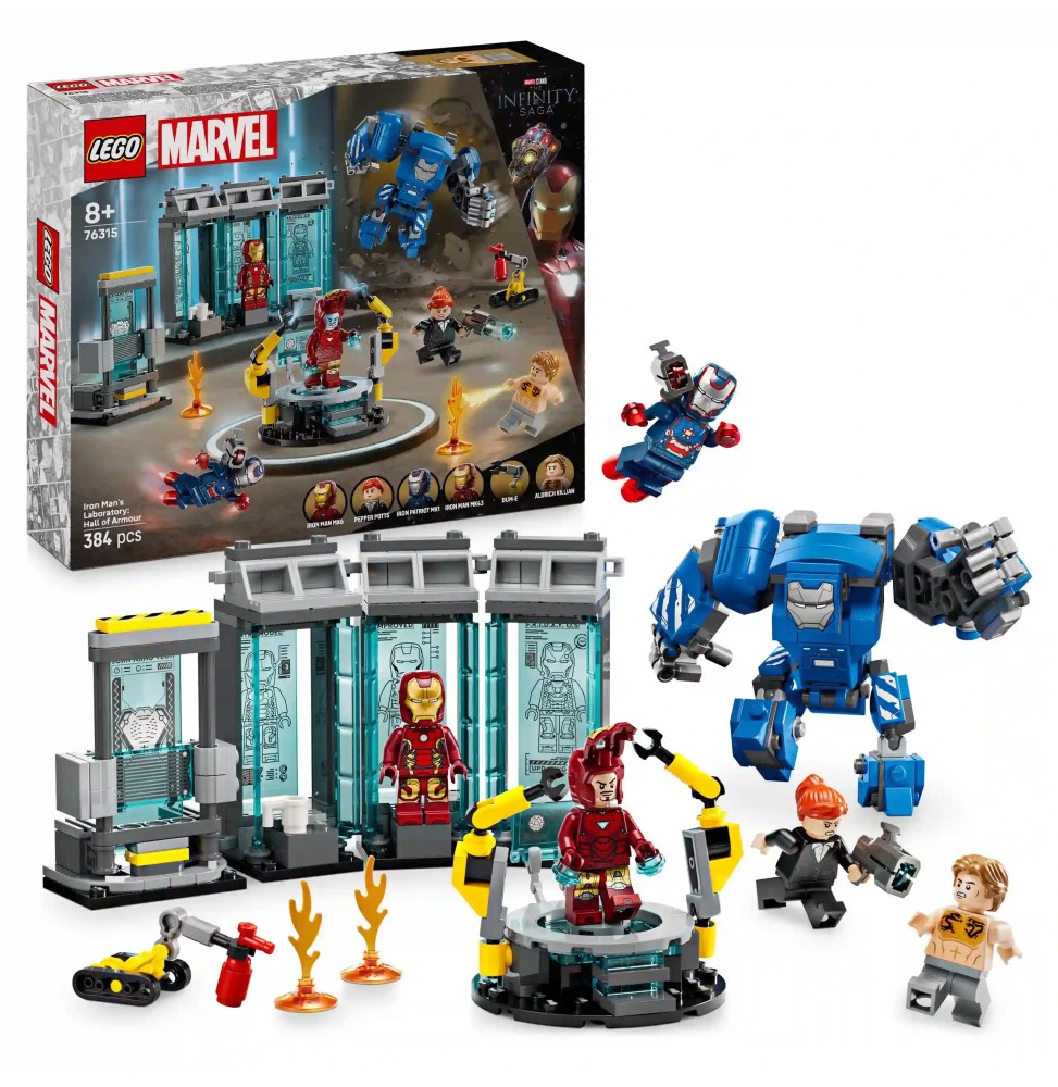 LEGO Super Heroes 76315 Iron Man Lab