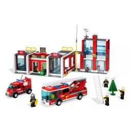 LEGO City 7208 Fire Station - Set