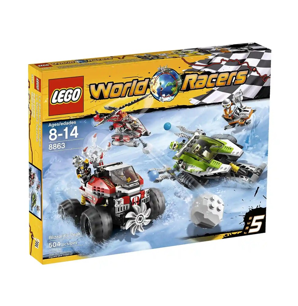 LEGO 8863 World Racers - Furtuna periculoasă