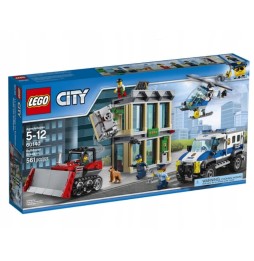 LEGO City 60140 Spargere cu buldozer - Poliție