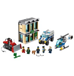 LEGO City 60140 Spargere cu buldozer - Poliție