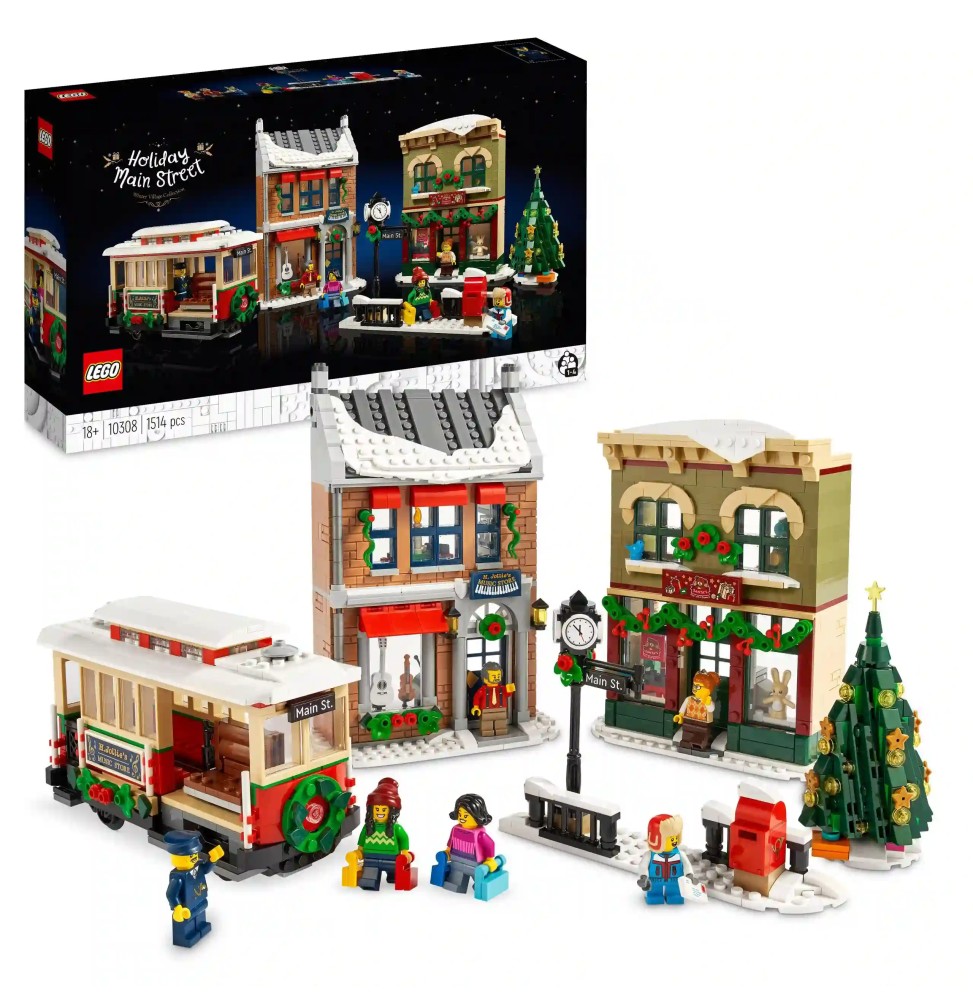 LEGO Icons 10308 Holiday Street Set