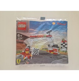 LEGO Racers 40194 Finish Line și Podium