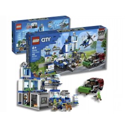 LEGO City Police Station 60316 Set 6+