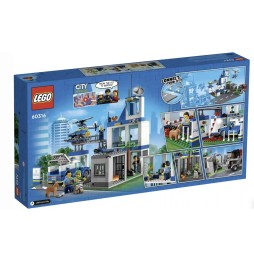 LEGO City Police Station 60316 Set 6+