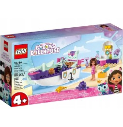 LEGO Gabi 10786 Statek i spa z Syrenkotką