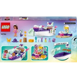 LEGO Gabi 10786 Statek i spa z Syrenkotką