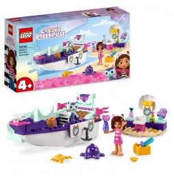 LEGO Gabi 10786 Statek i spa z Syrenkotką