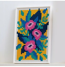 LEGO Art Flower Art 31207 Set and Ebook