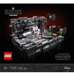 LEGO Star Wars Diorama Assault on Death Star