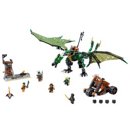 Lego 70593 Ninjago Dragonul Verde NRG