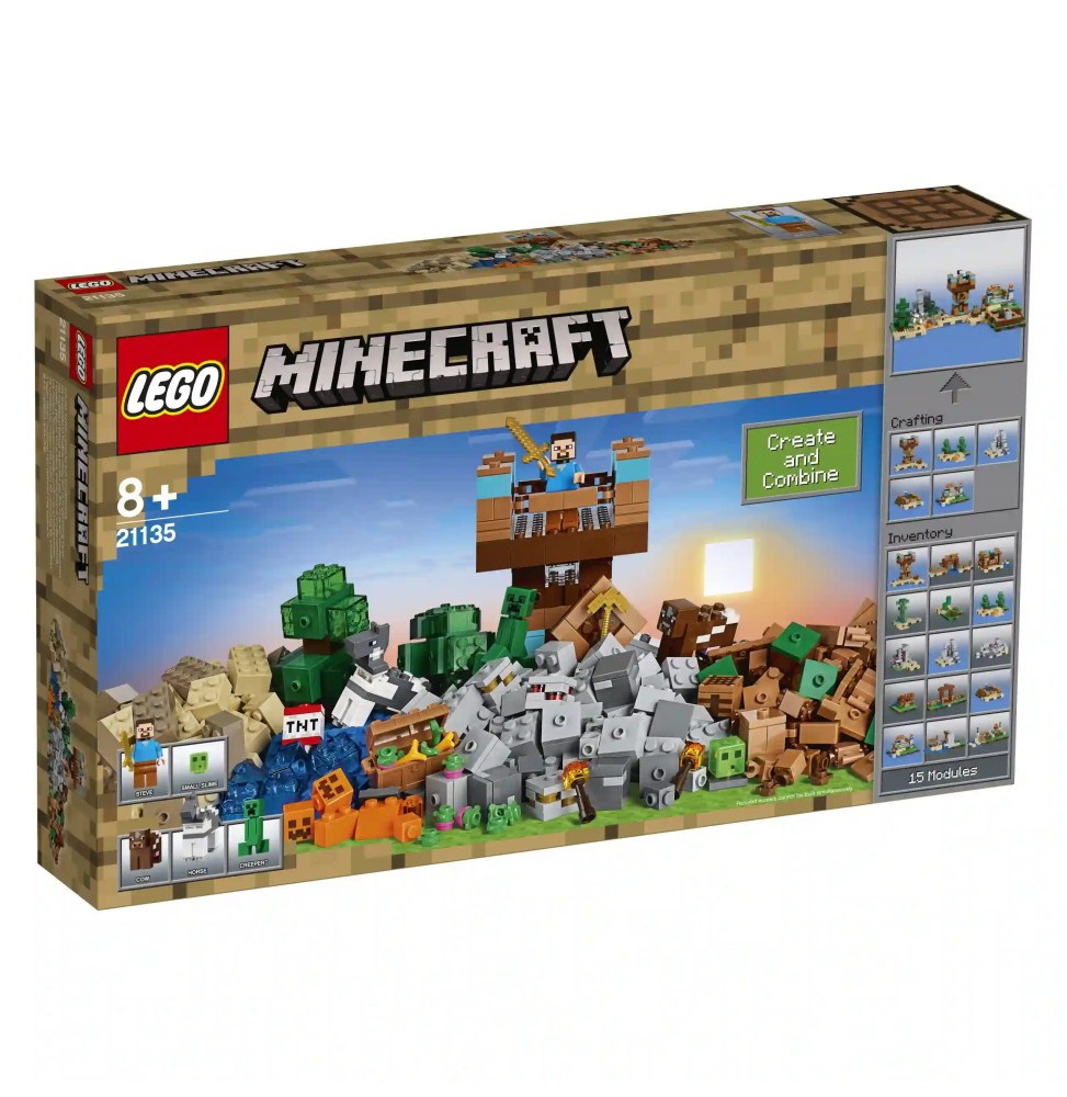 LEGO Minecraft 21135 Kreatywny warsztat 2.0