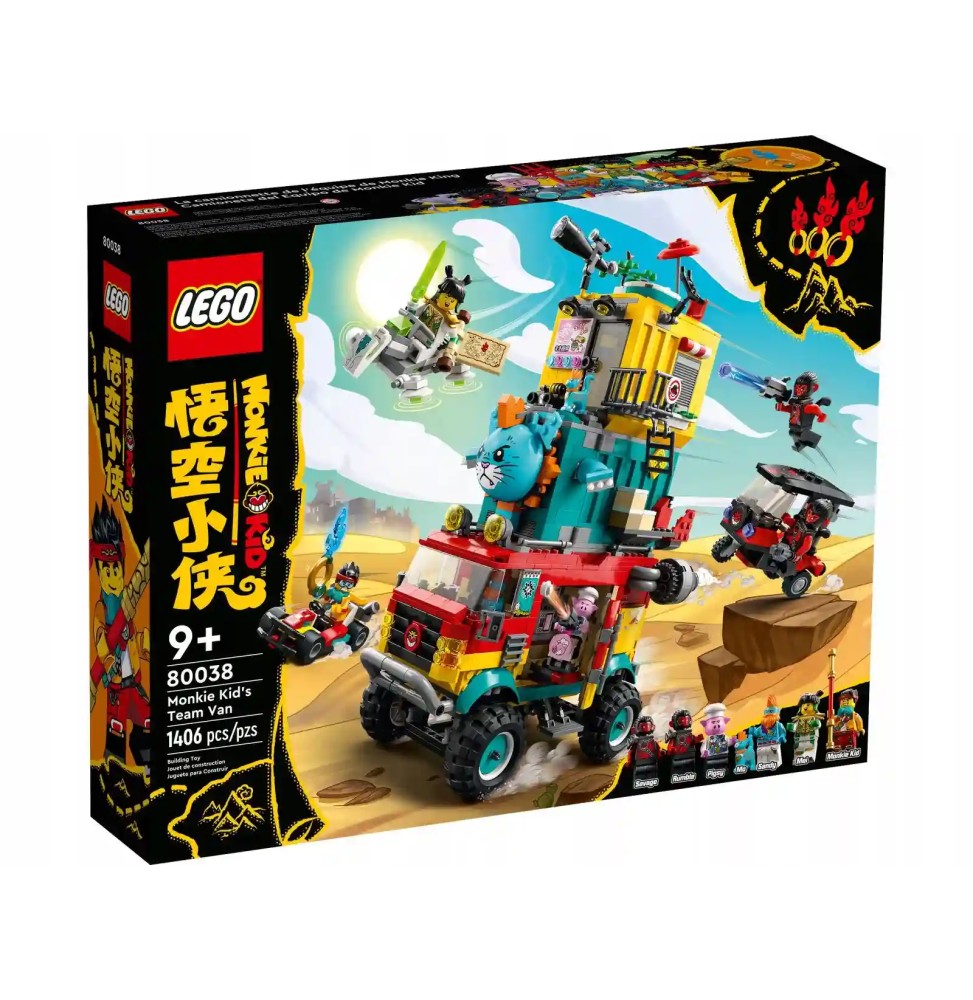 LEGO Monkie Kid 80038 - Vanul Echipei