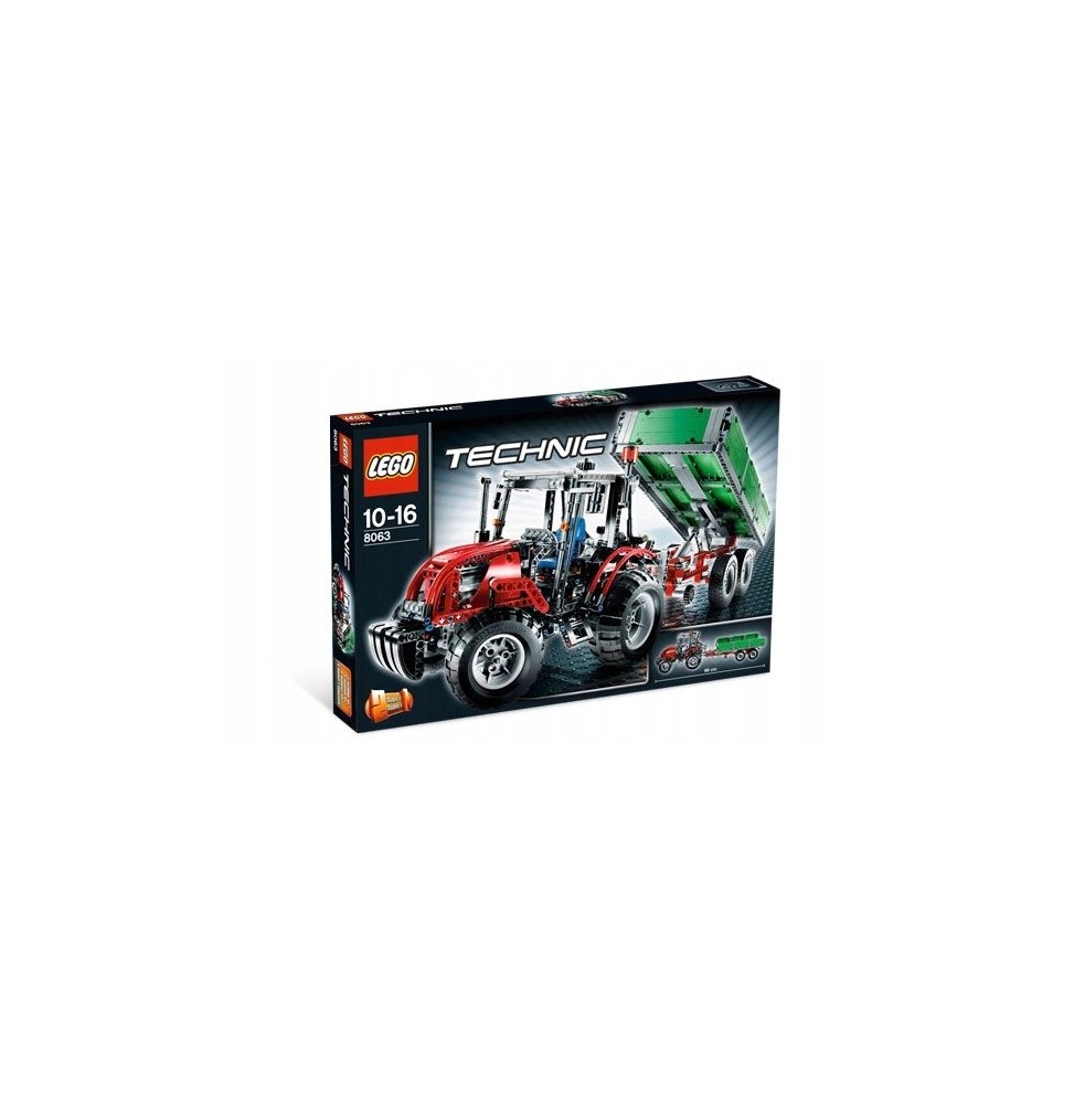 LEGO Technic 8063 Traktor z przyczepą