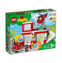 LEGO Duplo Remiza strażacka i helikopter 10970