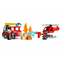 LEGO Duplo Remiza strażacka i helikopter 10970