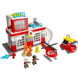 LEGO Duplo Fire Station and Helicopter 10970