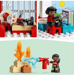 LEGO Duplo Fire Station and Helicopter 10970