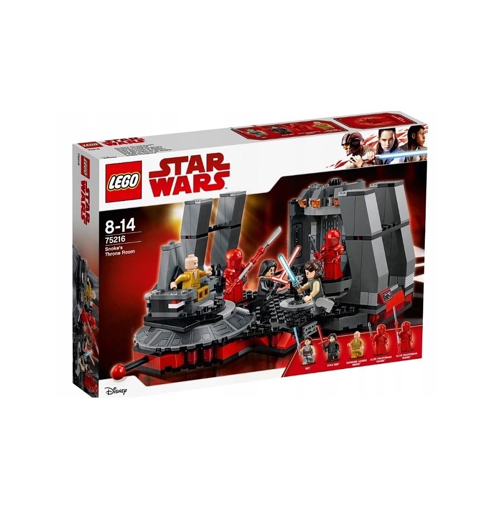 Lego 75216 Sala Tronowa Snoke'a Star Wars