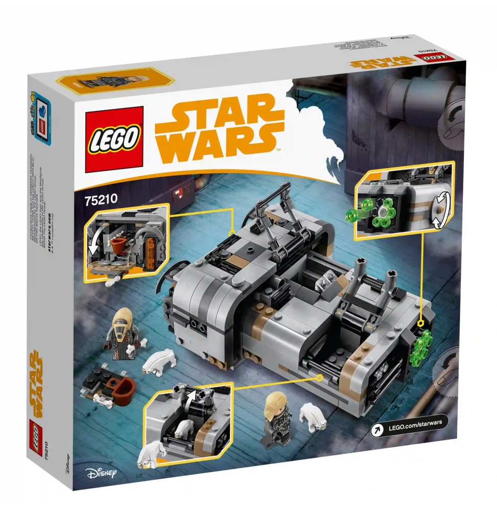 LEGO Star Wars 75210 Ścigacz Molocha - Zestaw dla dzieci