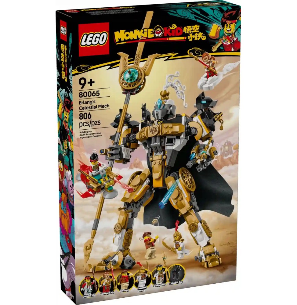 LEGO Monkie Kid 80065 Mecha Ceresc Erlanga