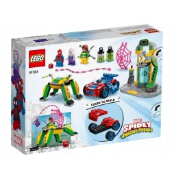 LEGO Spider-Man în Laboratorul Doca Ocka