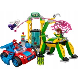 LEGO Spider-Man în Laboratorul Doca Ocka