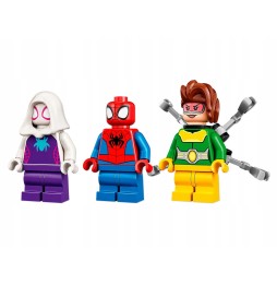 LEGO Spider-Man în Laboratorul Doca Ocka