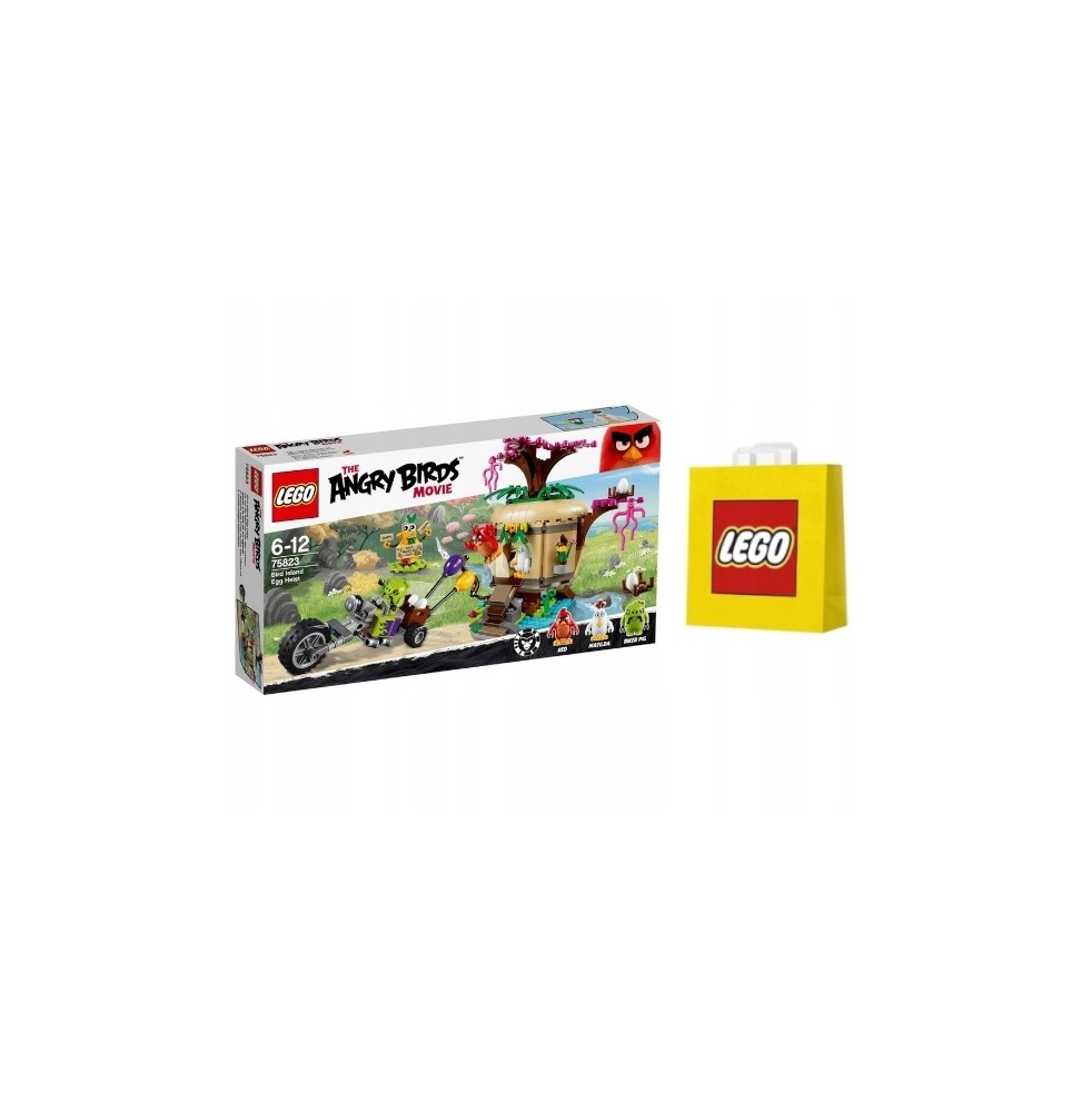 LEGO Angry Birds 75823 Egg Heist on Bird Island