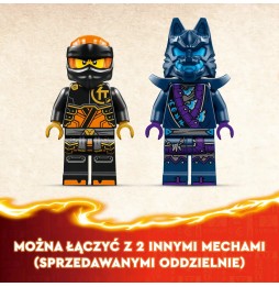 LEGO Mech Elementului Pământ Cole - Ninjago