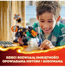 LEGO Mech Elementului Pământ Cole - Ninjago