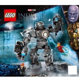 LEGO Iron Man: Bătălia cu Iron Monger 76190