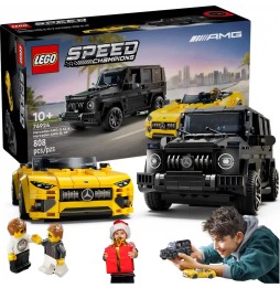 Klocki Lego Mercedes AMG zestaw 2 samochodów