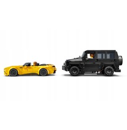 Piese Lego Mercedes AMG set 2 mașini