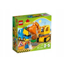 LEGO Duplo 10812 - Camion și excavator cu șenile