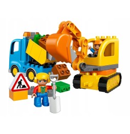 LEGO Duplo 10812 - Camion și excavator cu șenile