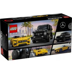 Klocki Lego Mercedes AMG zestaw 2 samochodów