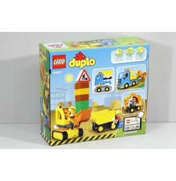 LEGO Duplo 10812 - Camion și excavator cu șenile