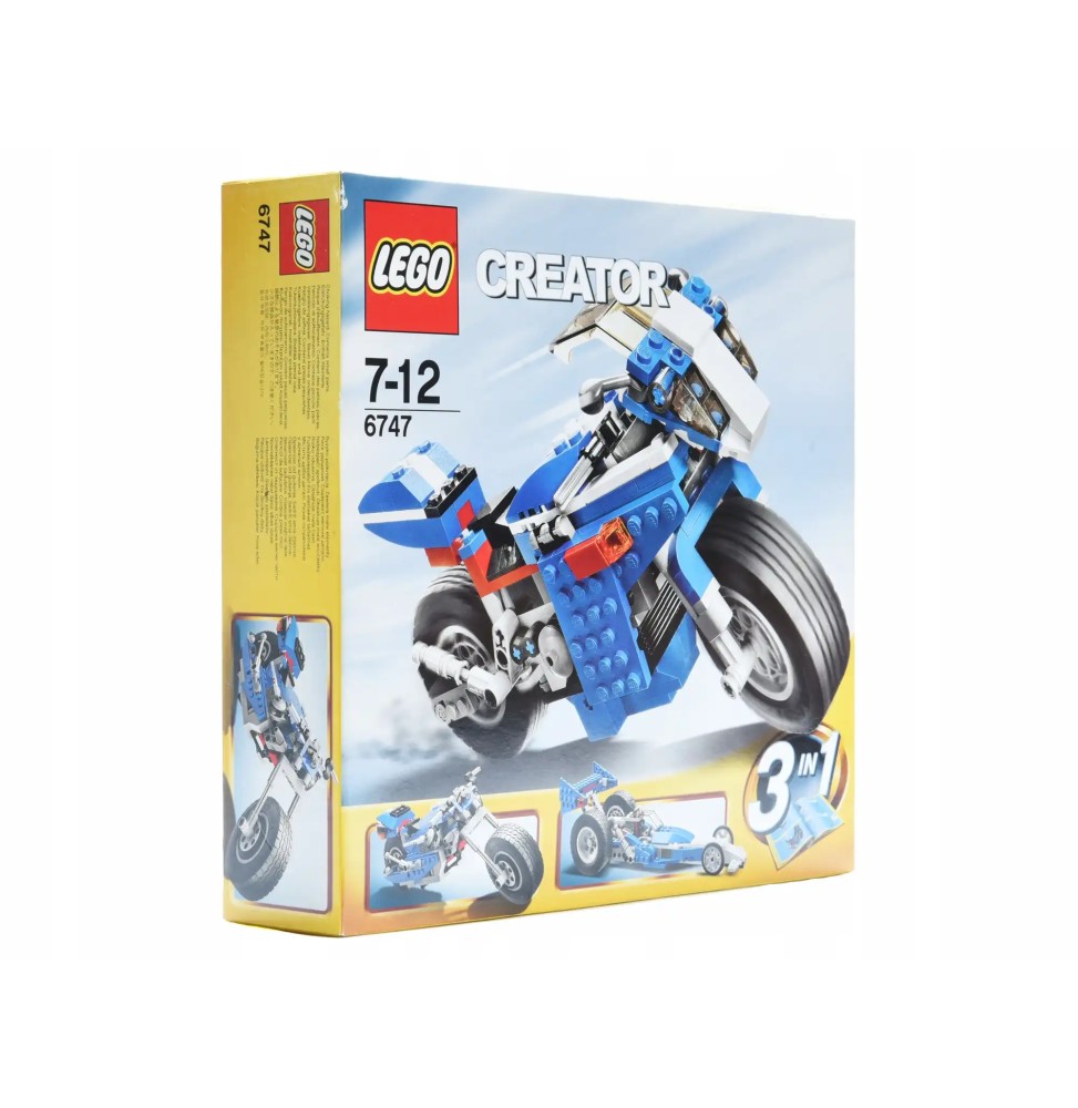 LEGO Motocykl Wyścigowy 6747 MISB 2009