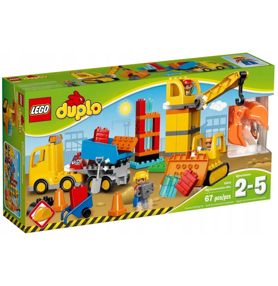 LEGO DUPLO 10813 Big Construction Set for Kids