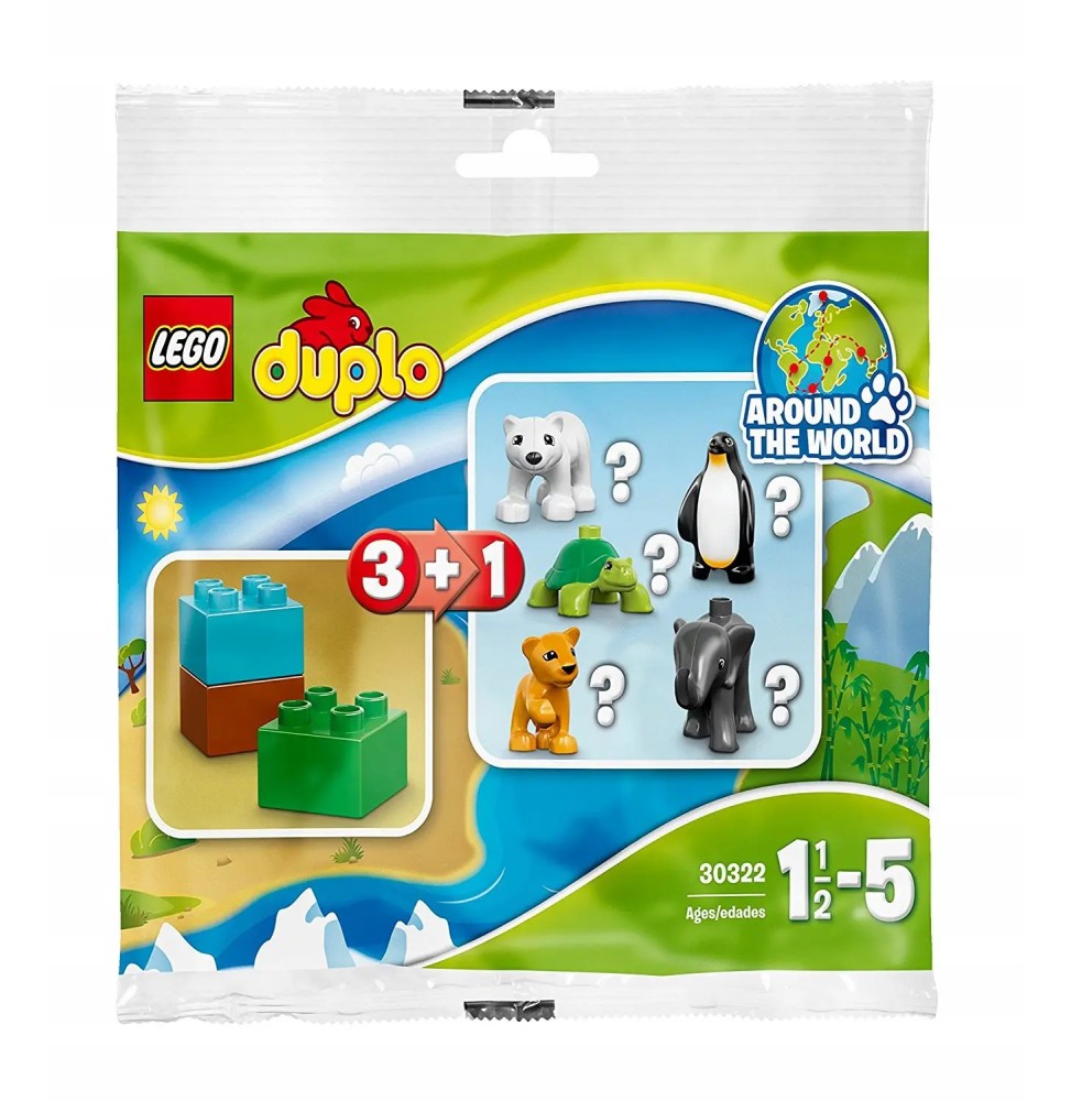 LEGO Duplo Dzikie Zwierzęta 30322 - Zestaw