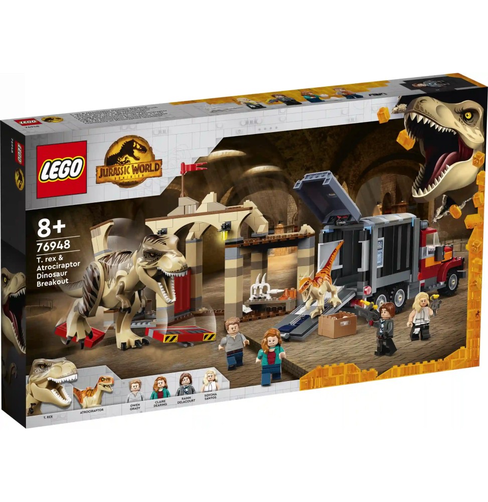 LEGO Jurassic World 76948 T-Rex Escape