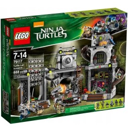 LEGO Ninja Turtles 79117 Hideout Invasion Set