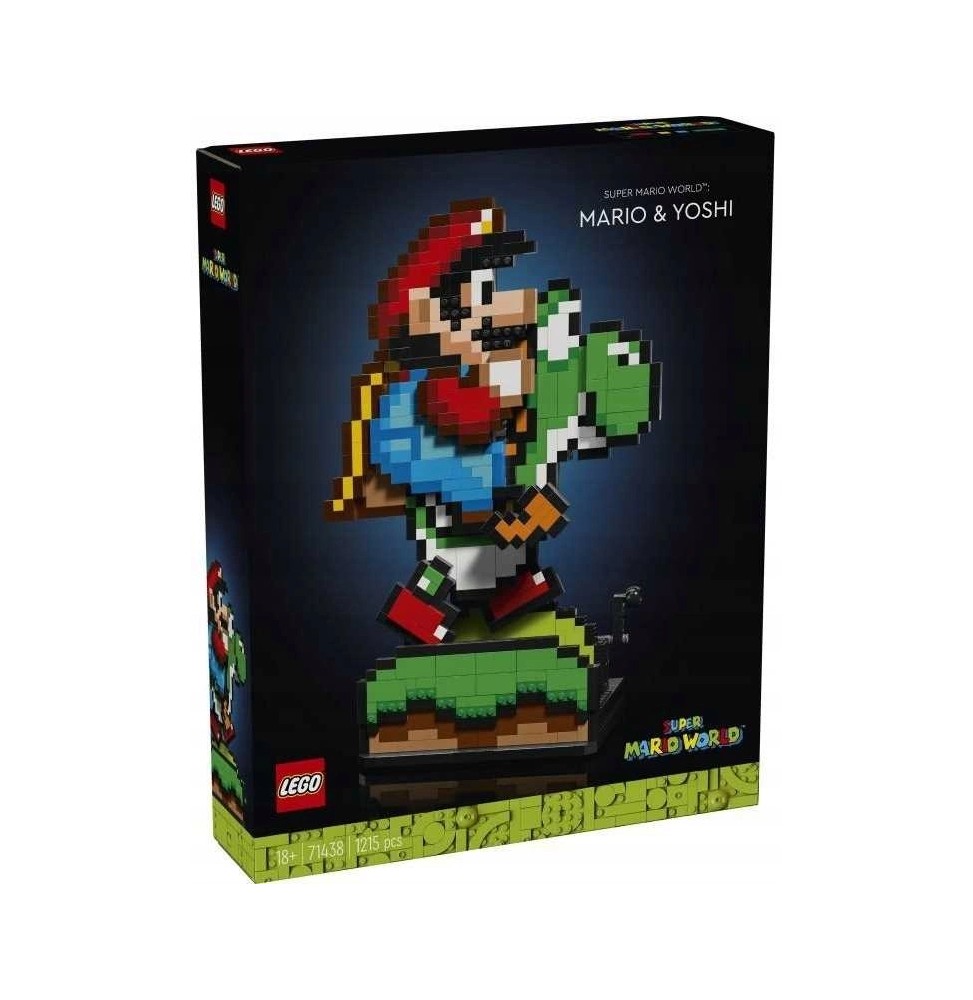 LEGO Super Mario World: Mario și Yoshi - Set 71438