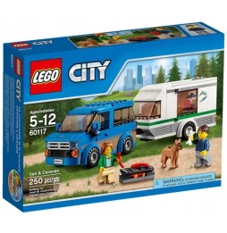 LEGO 60117 Van with Camper Trailer New