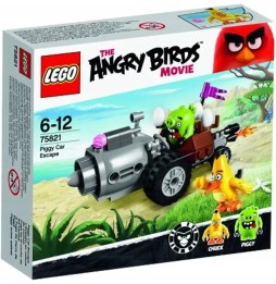 LEGO 75821 Angry Birds Evadarea cu Mașina Porcușorilor