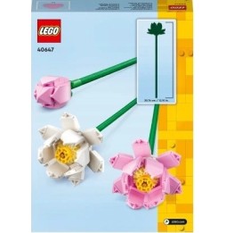 LEGO 40647 Flori de lotus - cadou pentru copii