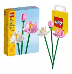 LEGO 40647 Flori de lotus - cadou pentru copii